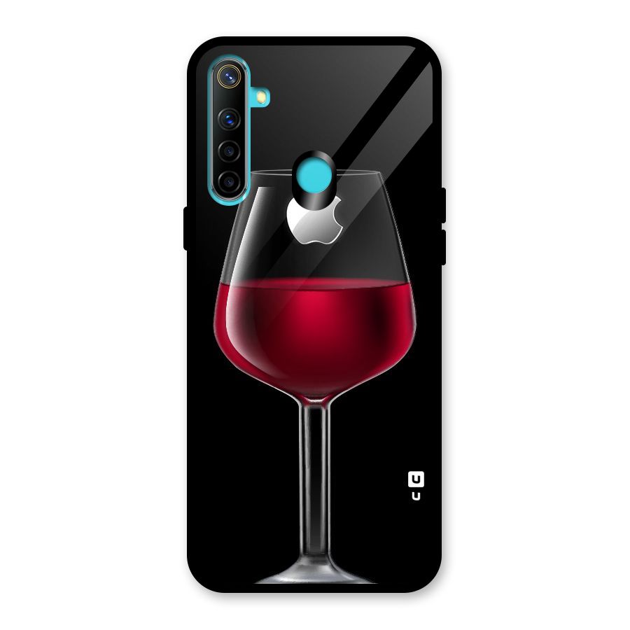 Fruit Printed Design Glass Back Case for Realme 5