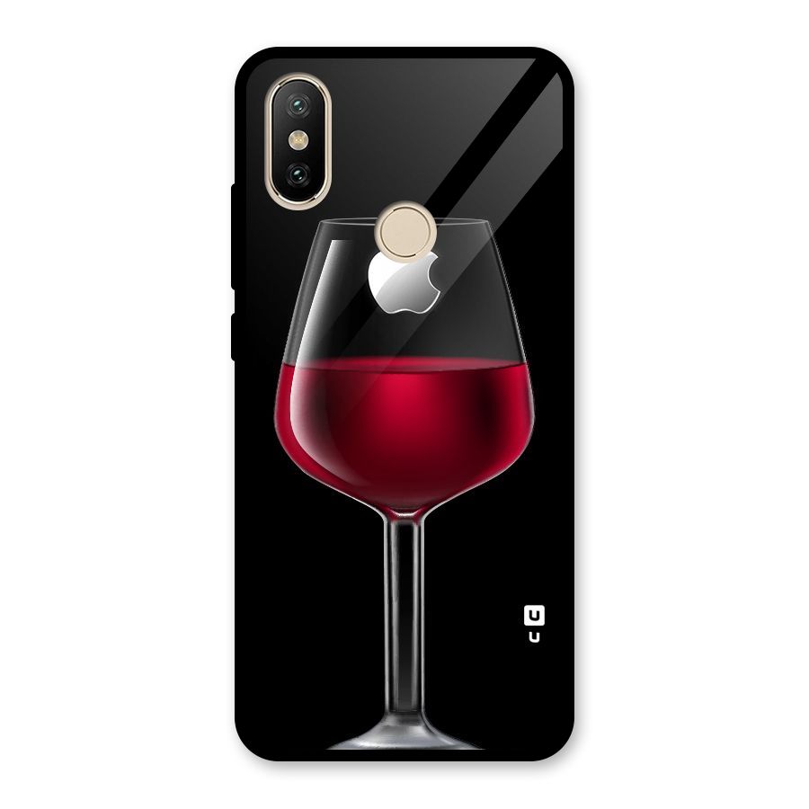 Fruit Printed Design Glass Back Case for Redmi A2