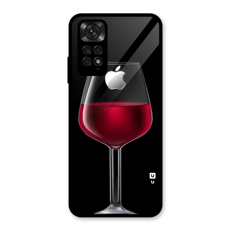 Fruit Printed Design Glass Back Case for Redmi Note 11S