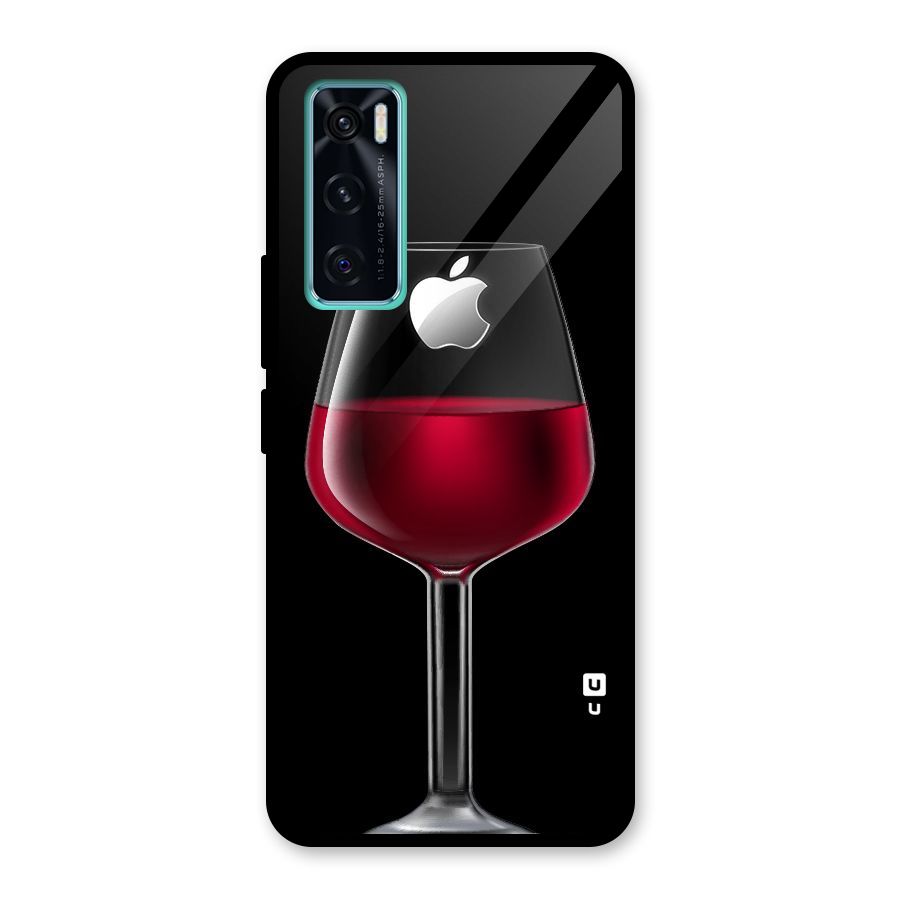 Fruit Printed Design Glass Back Case for Vivo V20 SE