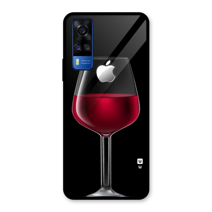 Fruit Printed Design Glass Back Case for Vivo Y31