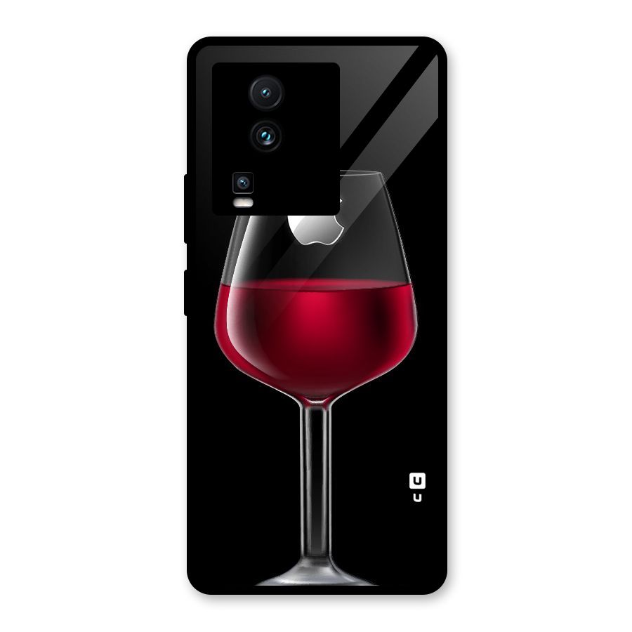 Fruit Printed Design Glass Back Case for Vivo iQOO Neo 7 Pro