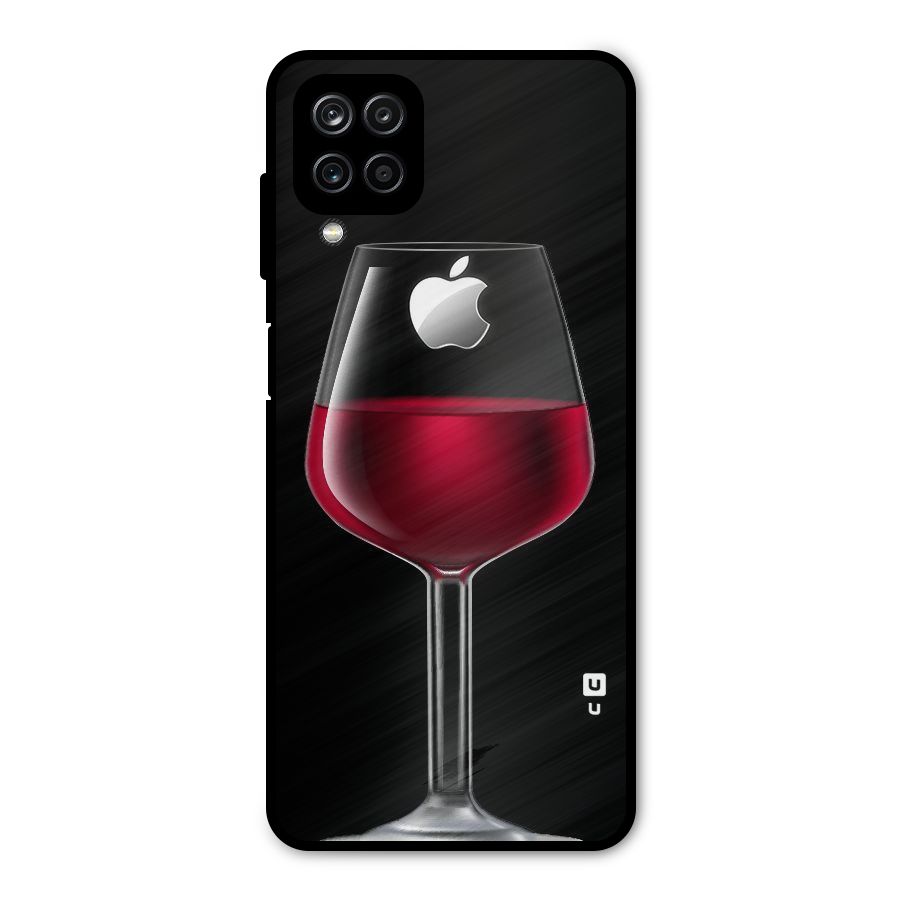 Fruit Printed Design Metal Back Case for Galaxy A12