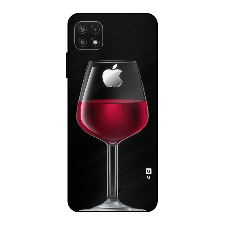 Fruit Printed Design Metal Back Case for Galaxy A22 5G