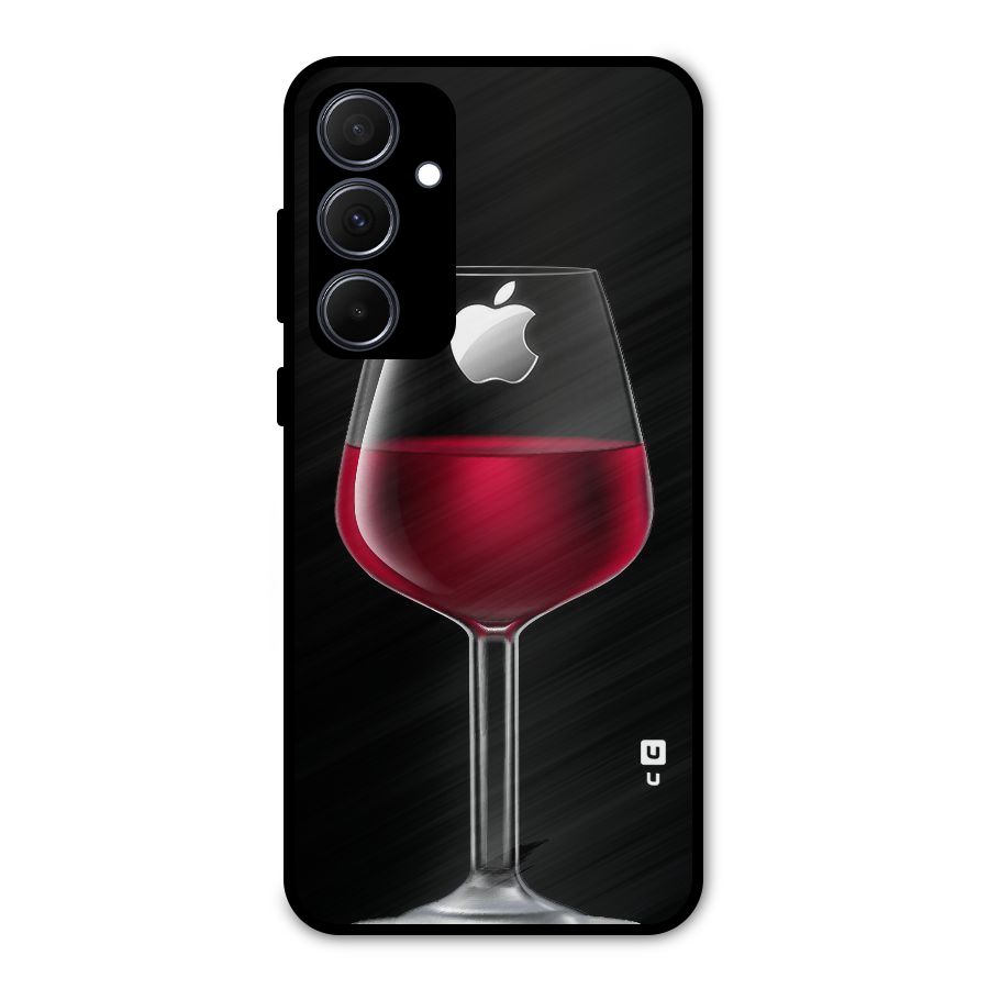 Fruit Printed Design Metal Back Case for Galaxy A35