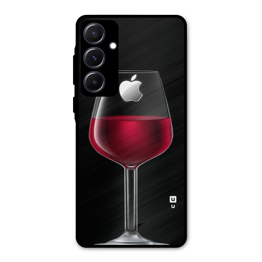 Fruit Printed Design Metal Back Case for Galaxy A55