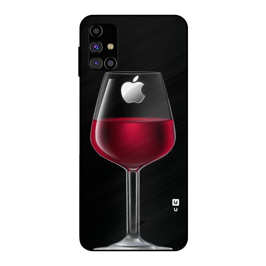 Fruit Printed Design Metal Back Case for Galaxy M31s