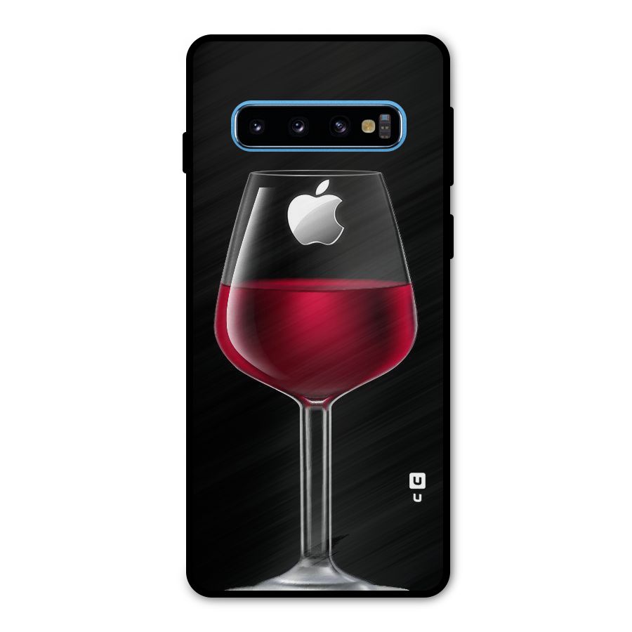 Fruit Printed Design Metal Back Case for Galaxy S10
