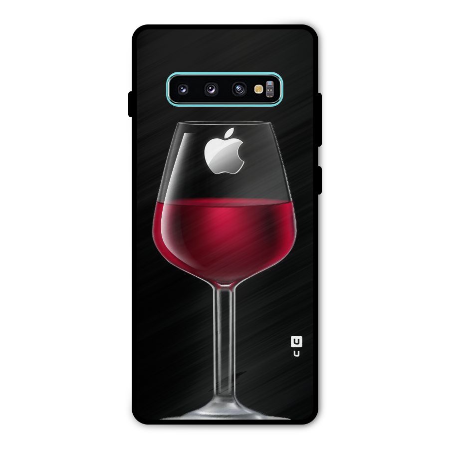 Fruit Printed Design Metal Back Case for Galaxy S10 Plus