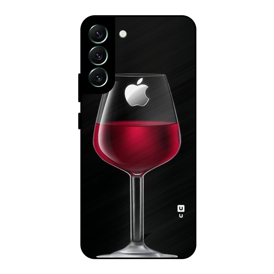 Fruit Printed Design Metal Back Case for Galaxy S22 Plus 5G