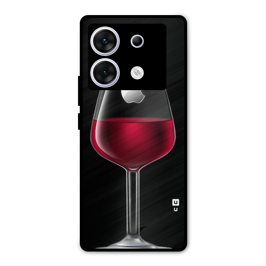 Fruit Printed Design Metal Back Case for Infinix Zero 30 5G