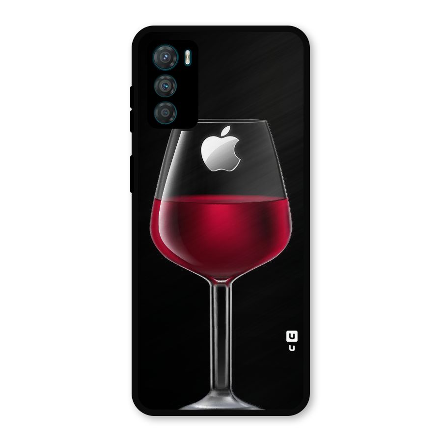 Fruit Printed Design Metal Back Case for Moto G42