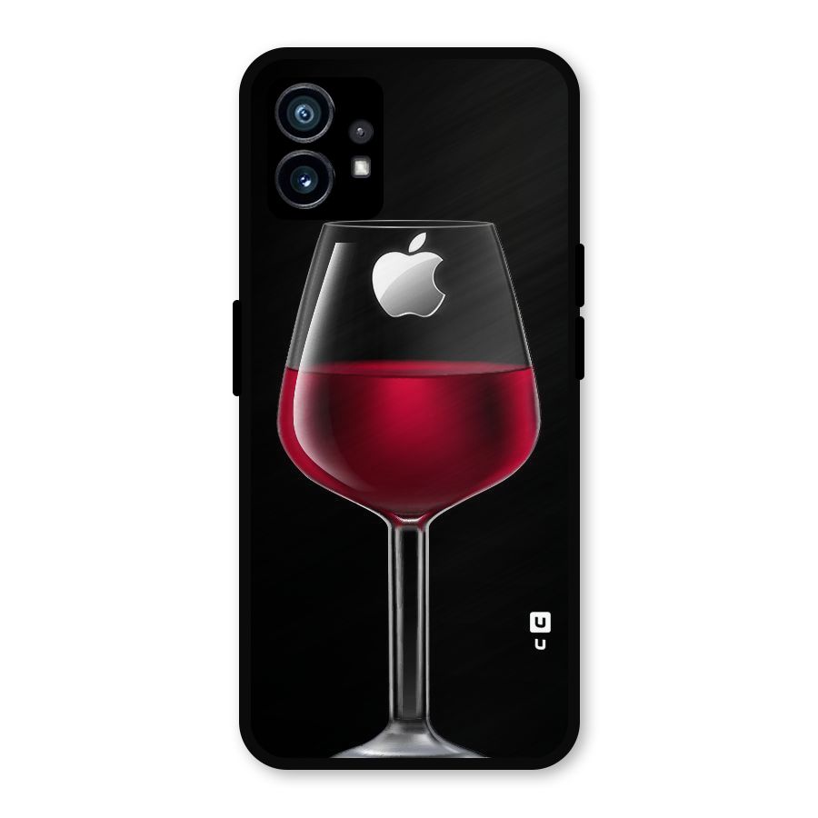 Fruit Printed Design Metal Back Case for Nothing Phone 1