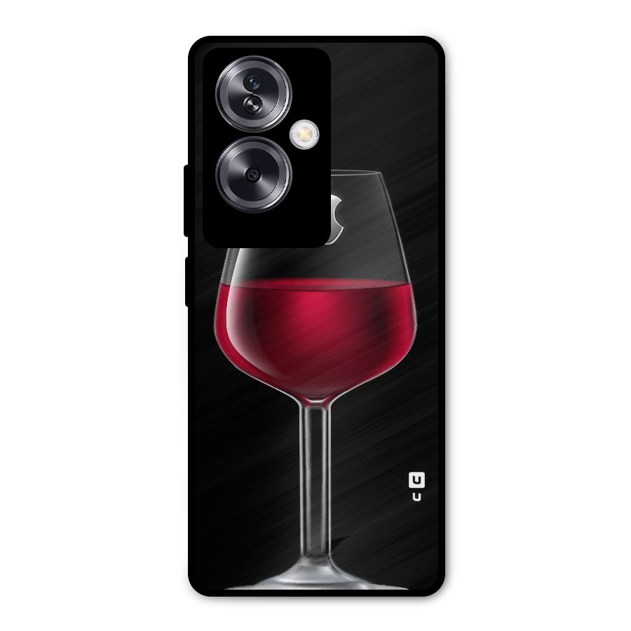 Fruit Printed Design Metal Back Case for Oppo A79 5G