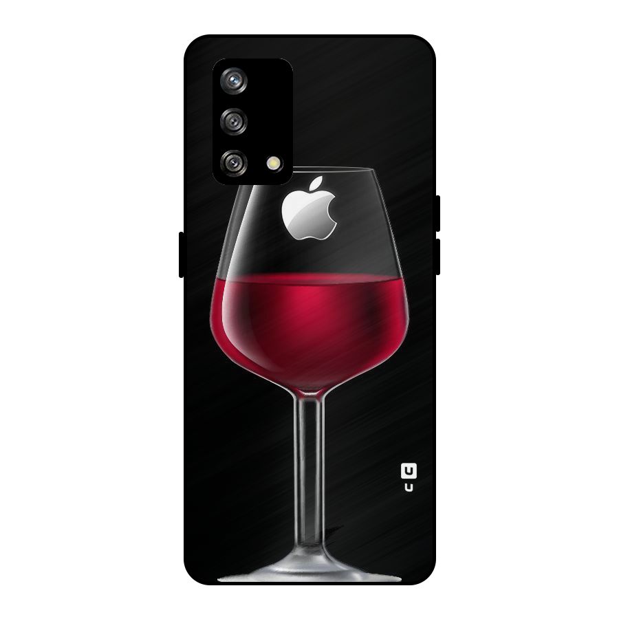 Fruit Printed Design Metal Back Case for Oppo F19