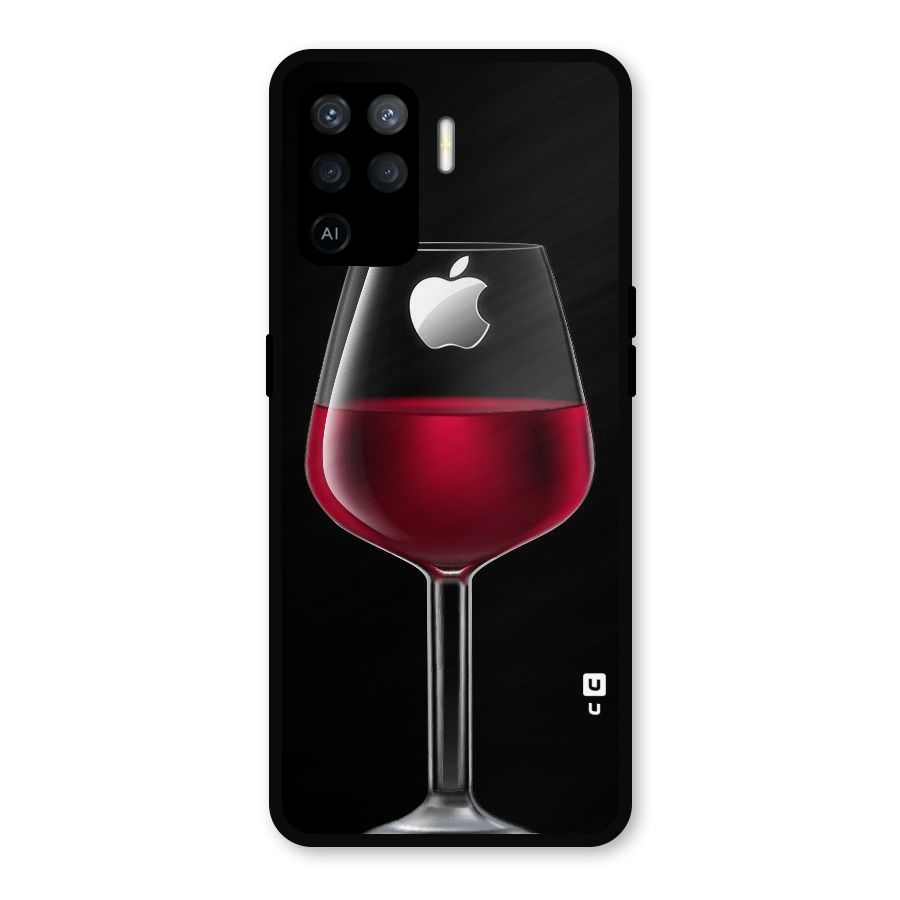 Fruit Printed Design Metal Back Case for Oppo F19 Pro