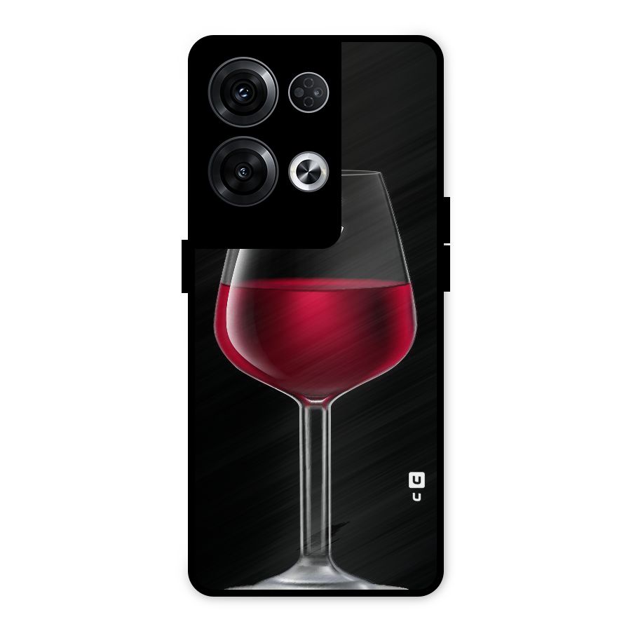 Fruit Printed Design Metal Back Case for Oppo Reno8 Pro 5G