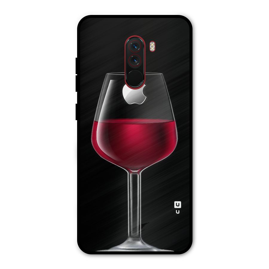 Fruit Printed Design Metal Back Case for Poco F1