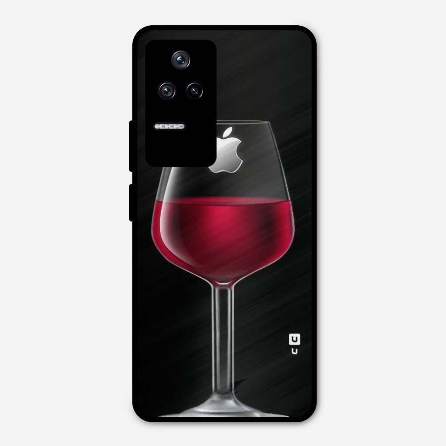 Fruit Printed Design Metal Back Case for Poco F4 5G