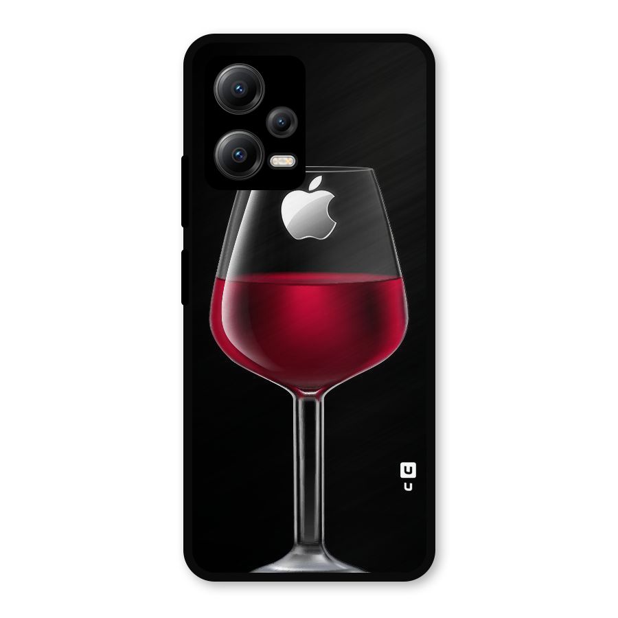 Fruit Printed Design Metal Back Case for Redmi Note 12 5G