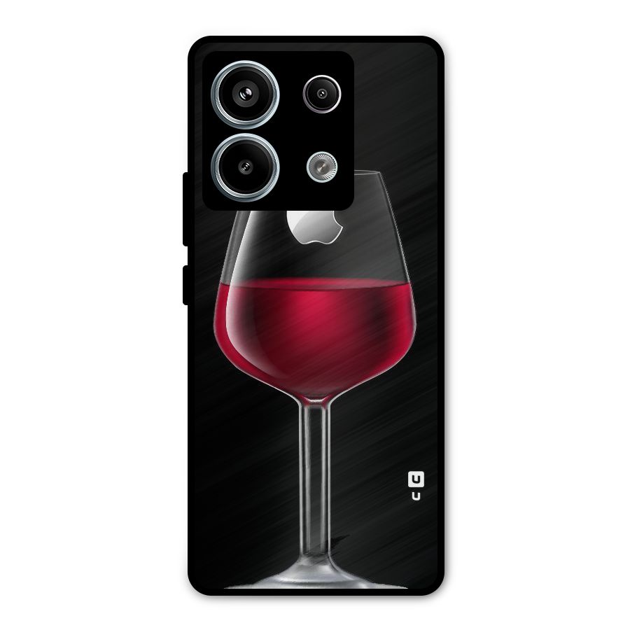 Fruit Printed Design Metal Back Case for Redmi Note 13 Pro 5G