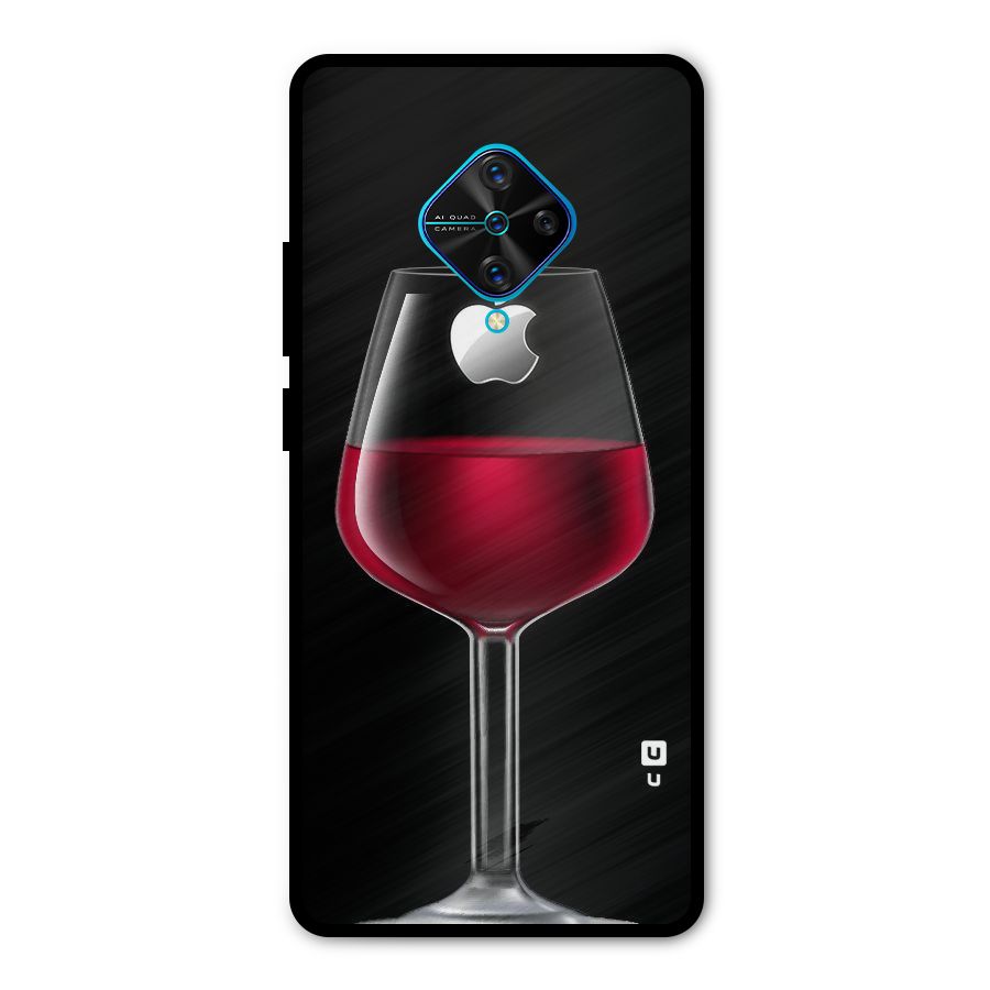 Fruit Printed Design Metal Back Case for Vivo S1 Pro