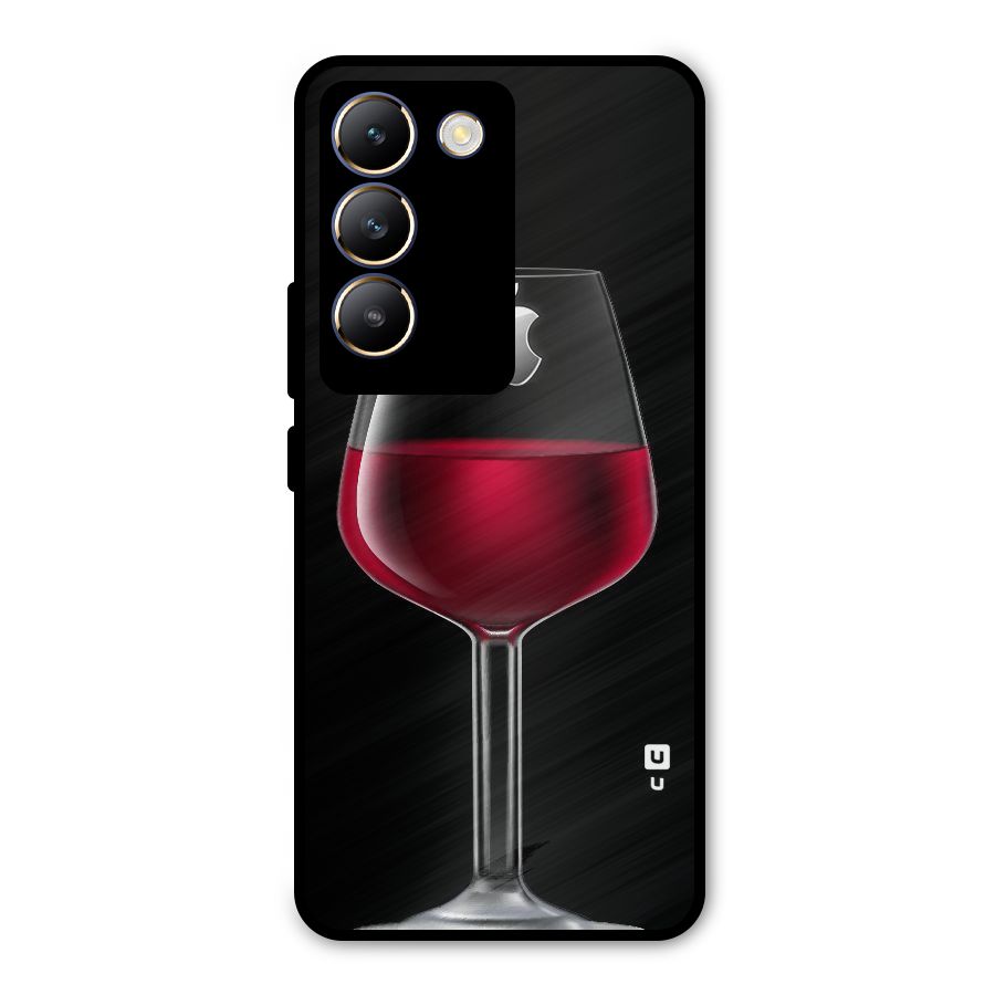 Fruit Printed Design Metal Back Case for Vivo T3 5G