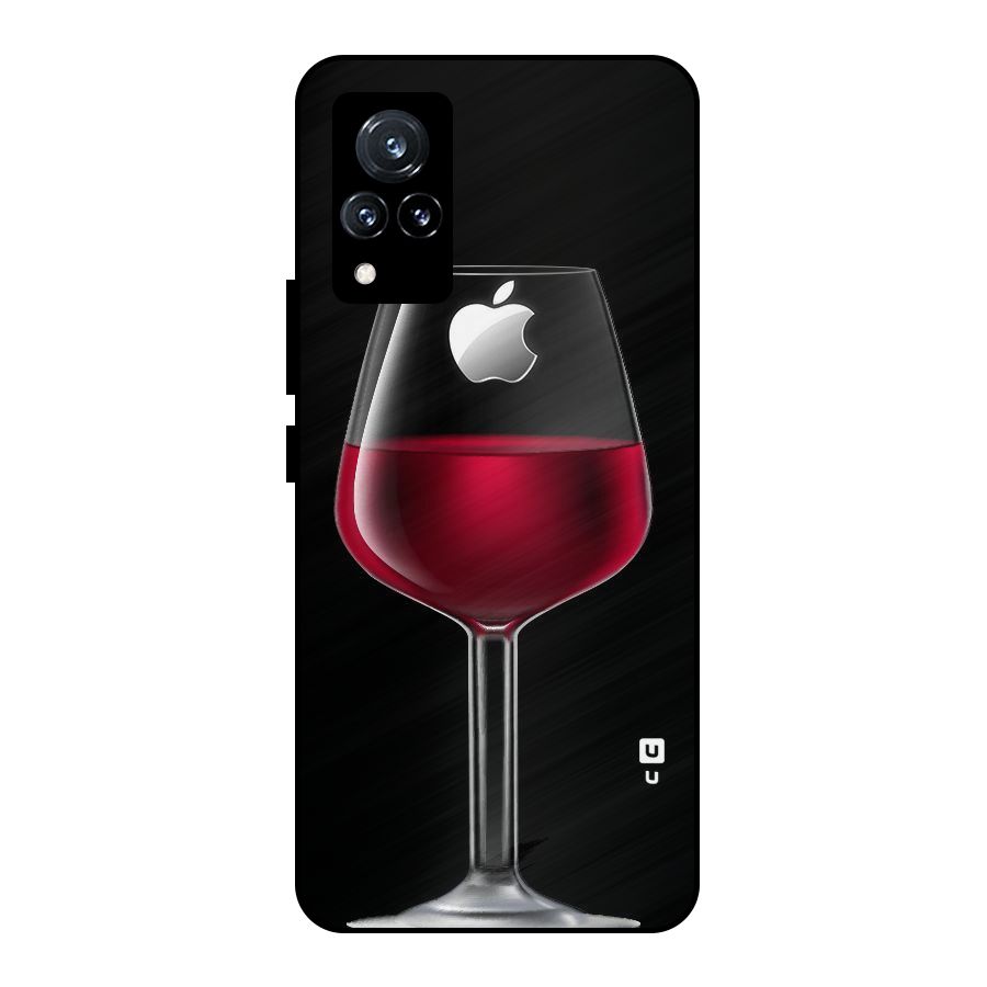 Fruit Printed Design Metal Back Case for Vivo V21 5G