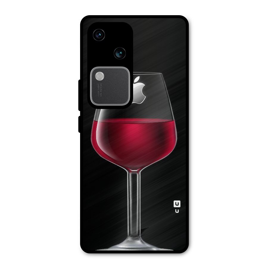 Fruit Printed Design Metal Back Case for Vivo V30