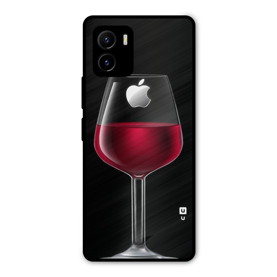 Fruit Printed Design Metal Back Case for Vivo Y15s