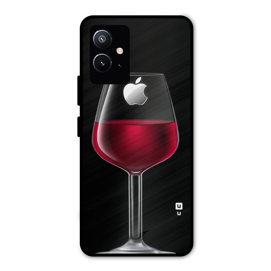 Fruit Printed Design Metal Back Case for Vivo Y75 5G