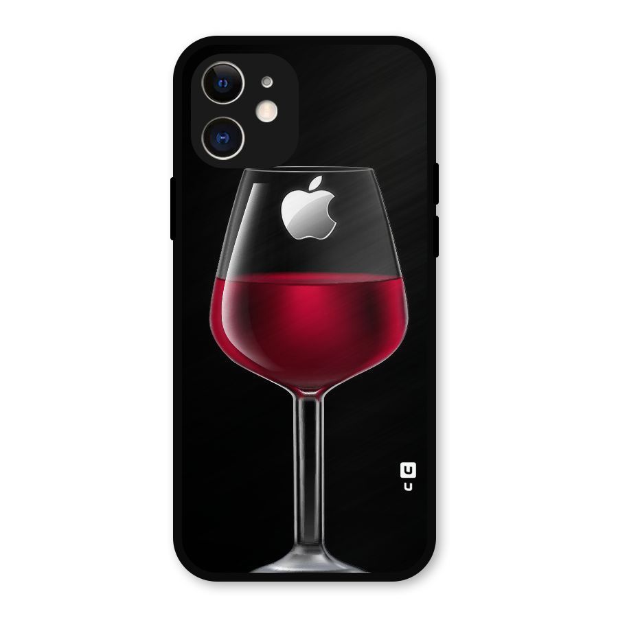 Fruit Printed Design Metal Back Case for iPhone 12