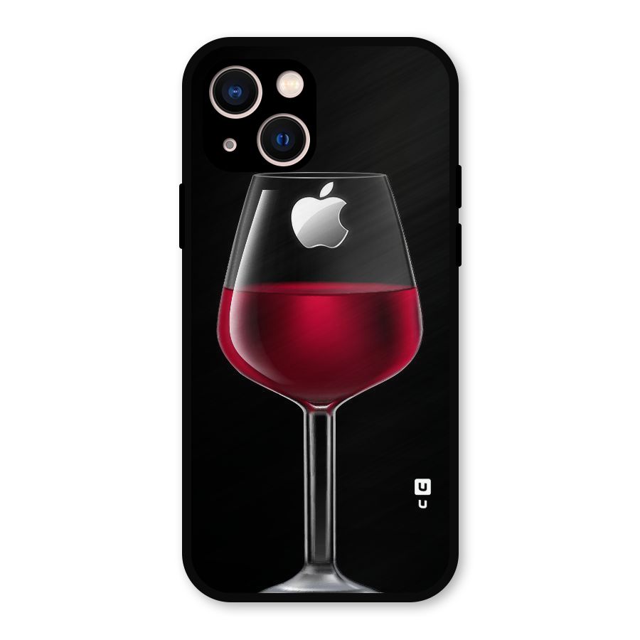Fruit Printed Design Metal Back Case for iPhone 13