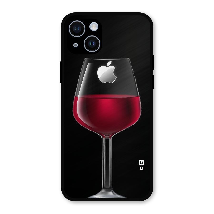 Fruit Printed Design Metal Back Case for iPhone 14