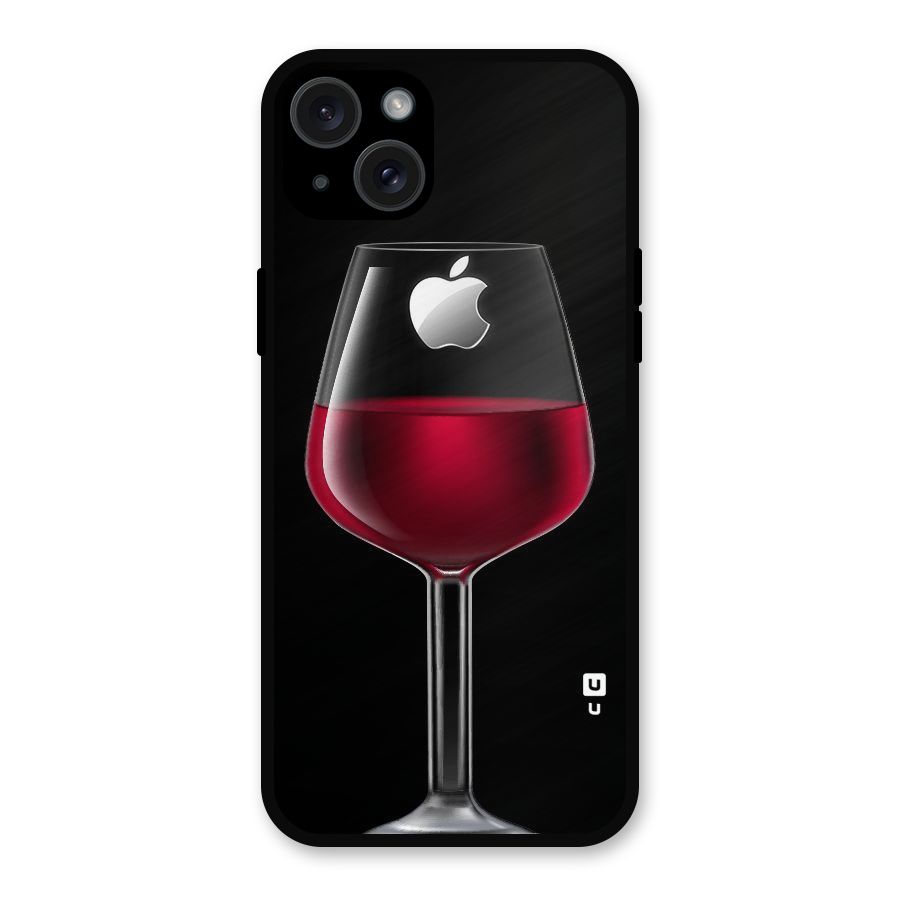 Fruit Printed Design Metal Back Case for iPhone 15 Plus