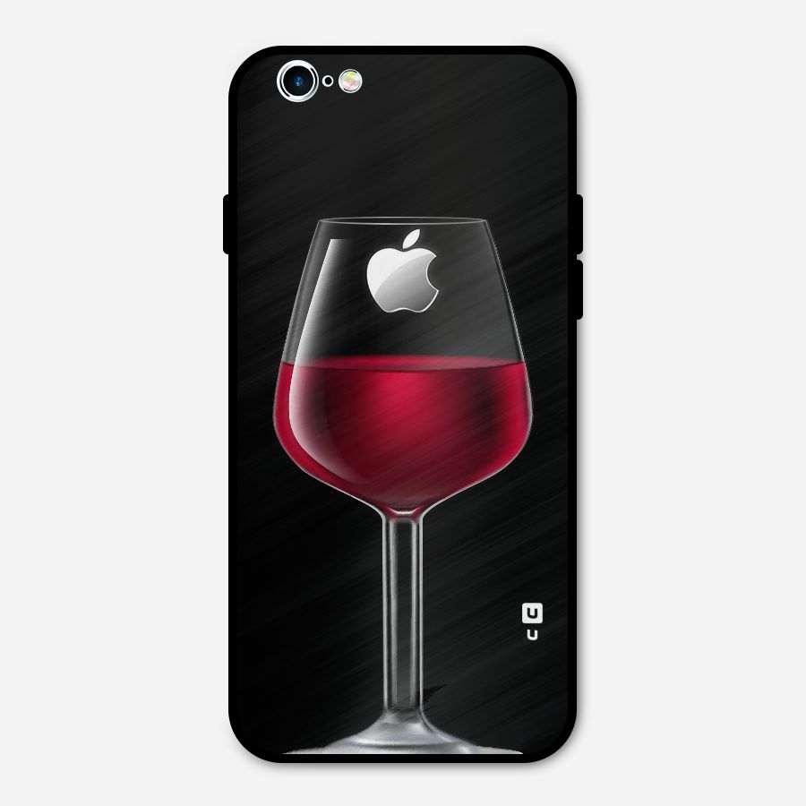 Fruit Printed Design Metal Back Case for iPhone 6 6s