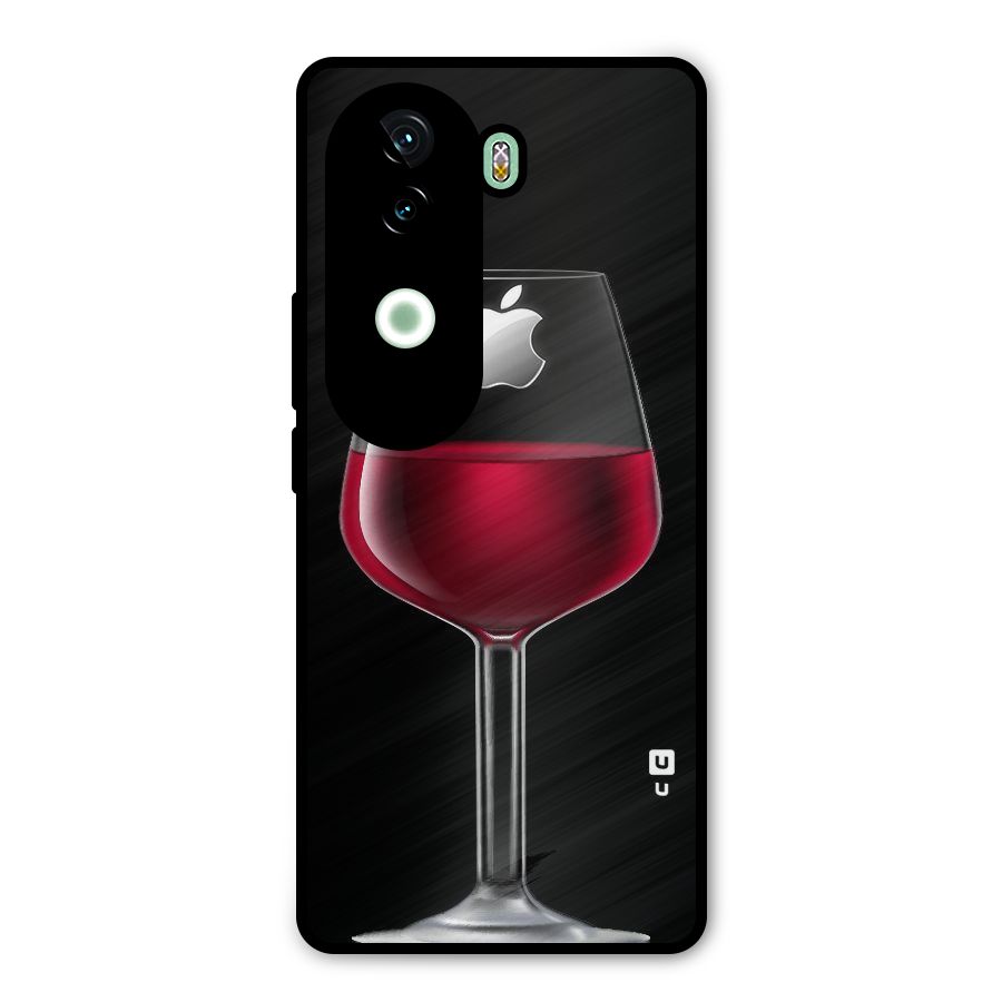 Fruit Printed Design Metal Back Case for iQOO Z9s
