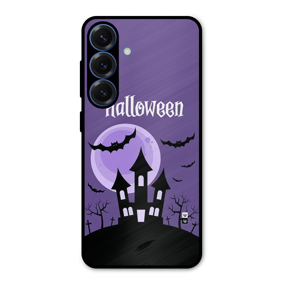 Fun Halloween Metal Back Case for Galaxy S25
