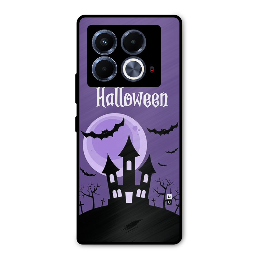 Fun Halloween Metal Back Case for Infinix Note 40 5G