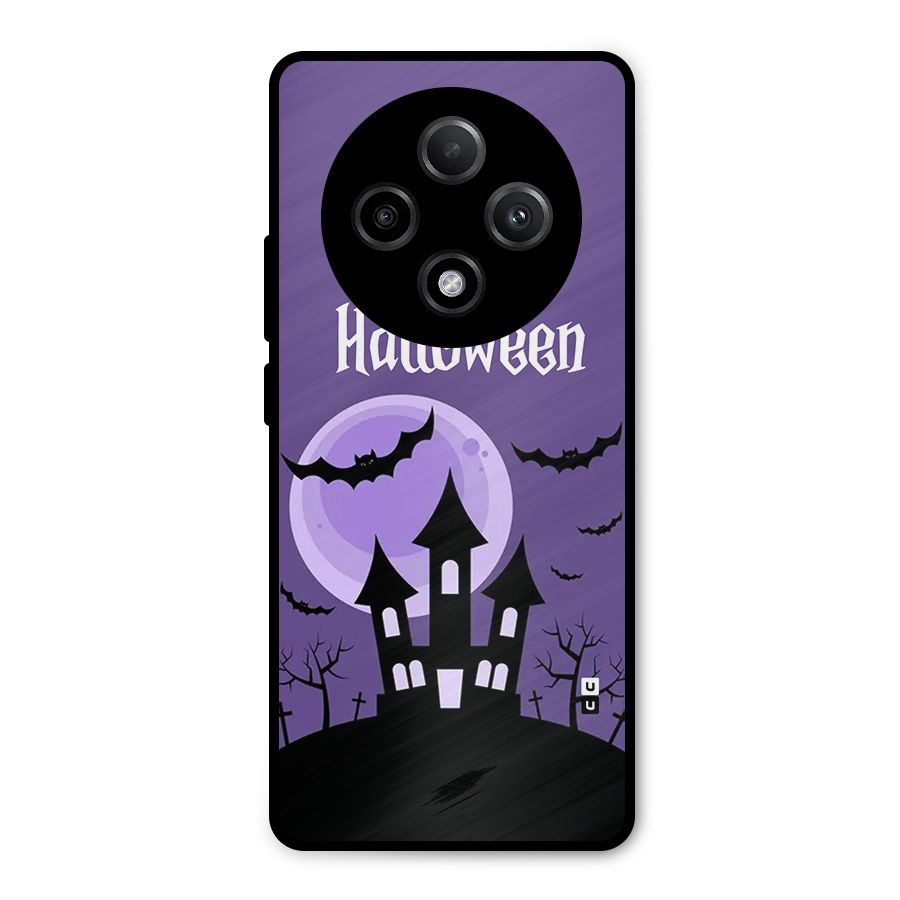 Fun Halloween Metal Back Case for Oppo F27 Pro Plus