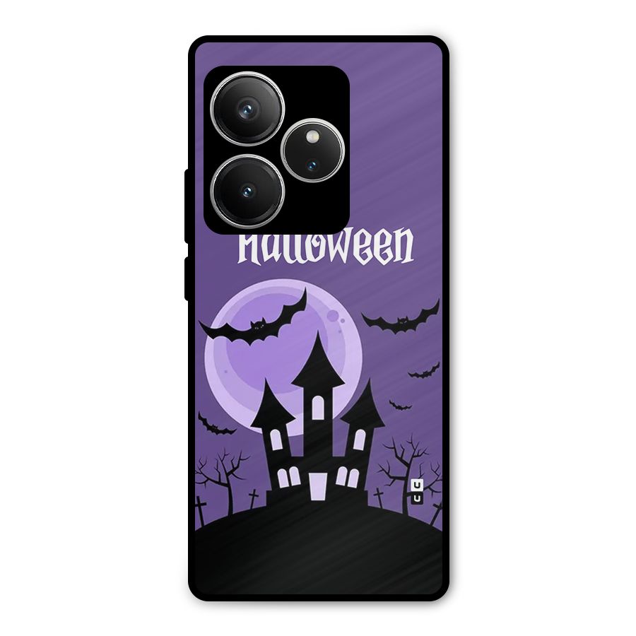 Fun Halloween Metal Back Case for Realme GT 6