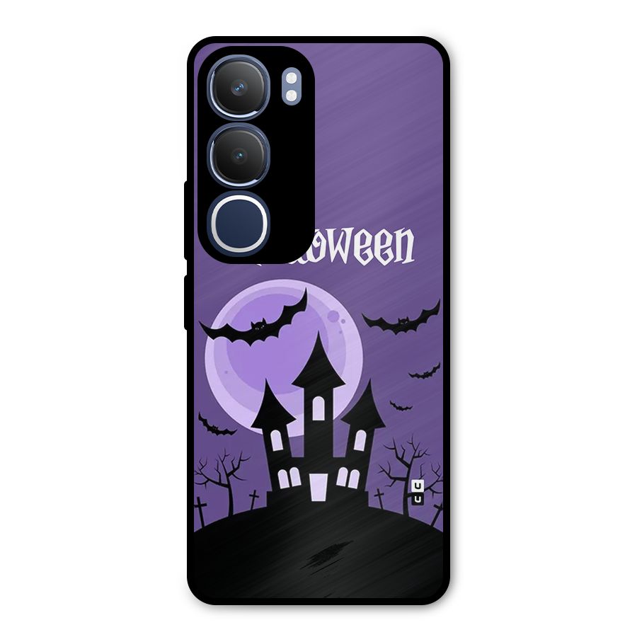 Fun Halloween Metal Back Case for Vivo Y29