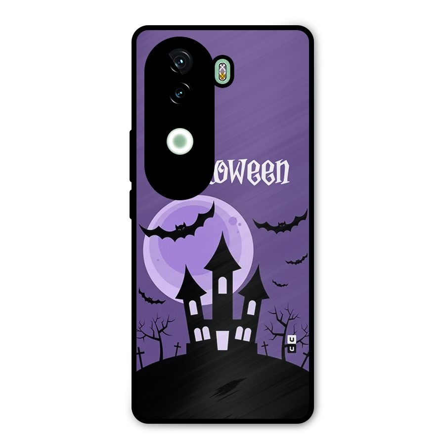 Fun Halloween Metal Back Case for iQOO Z9s