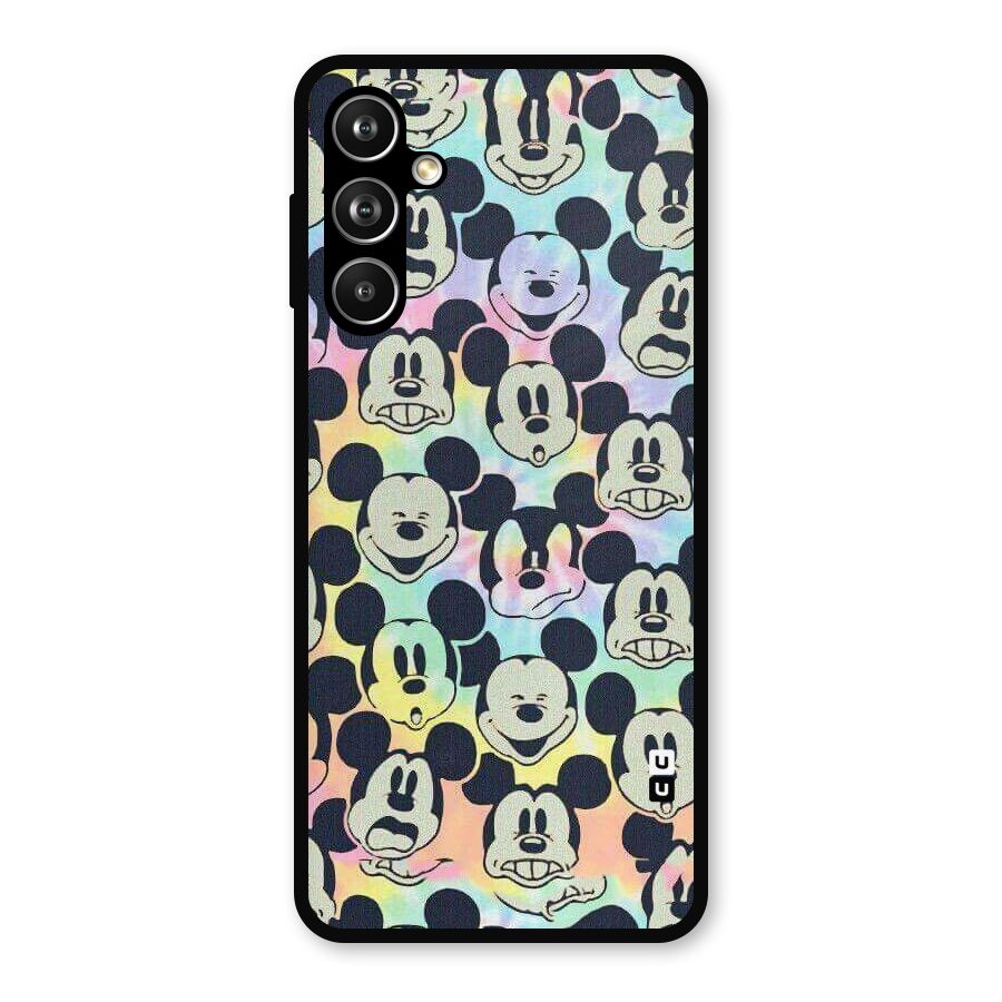 Fun Rainbow Faces Metal Back Case for Galaxy F54