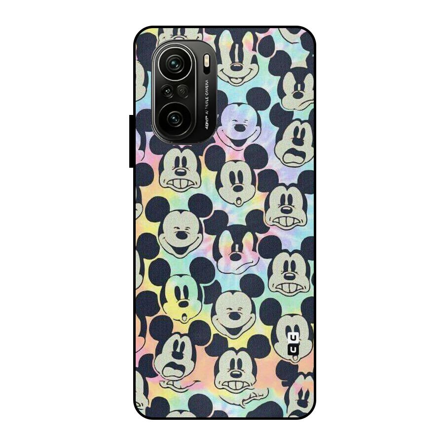 Fun Rainbow Faces Metal Back Case for Mi 11x