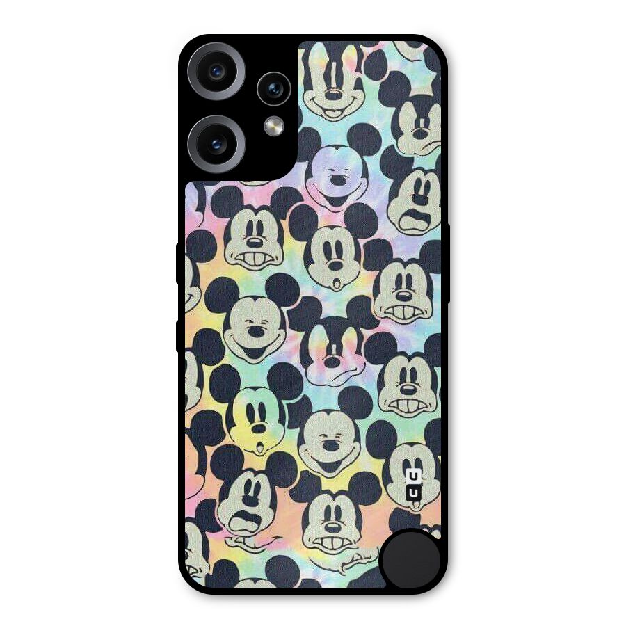Fun Rainbow Faces Metal Back Case for Nothing CMF Phone 2 Pro