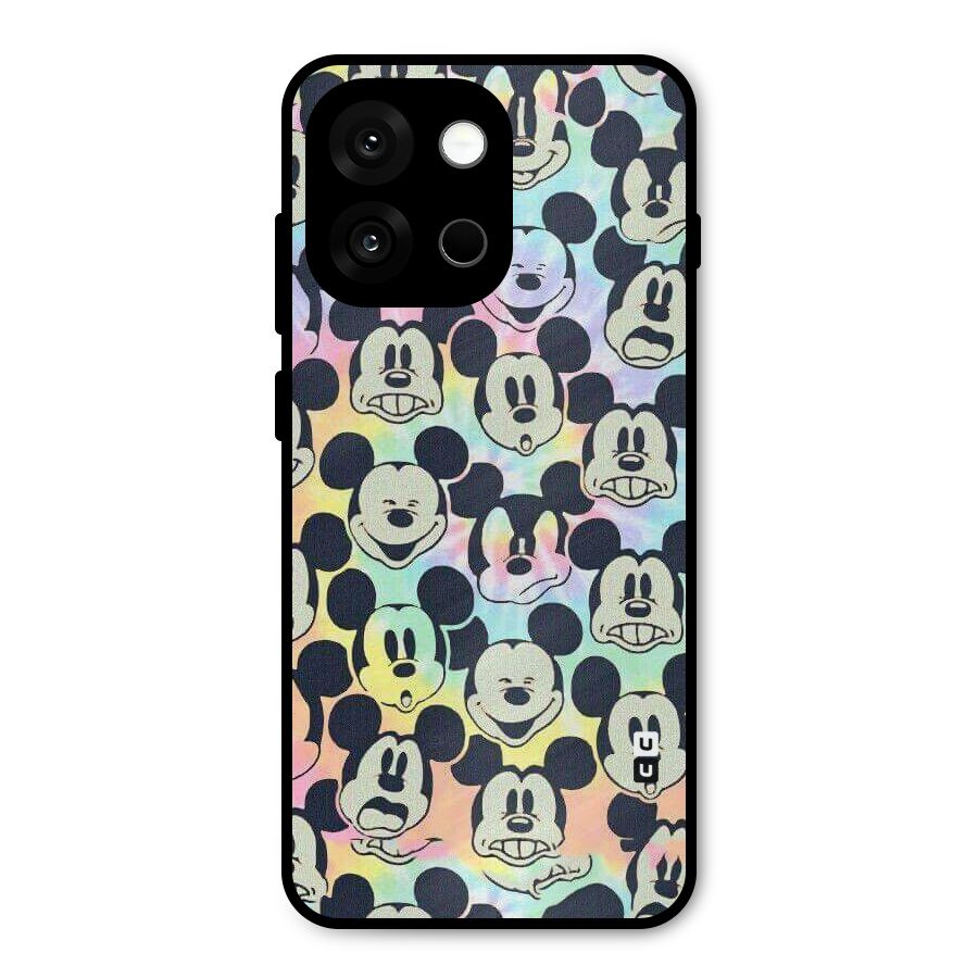 Fun Rainbow Faces Metal Back Case for OnePlus 13s