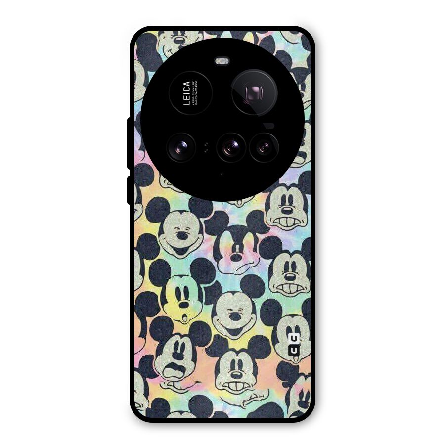 Fun Rainbow Faces Metal Back Case for Xiaomi 15 Ultra