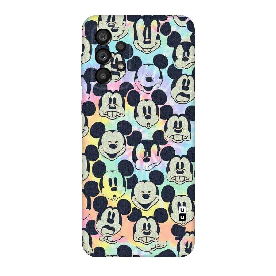 Fun Rainbow Faces Original Polycarbonate Back Case for Galaxy A73 5G