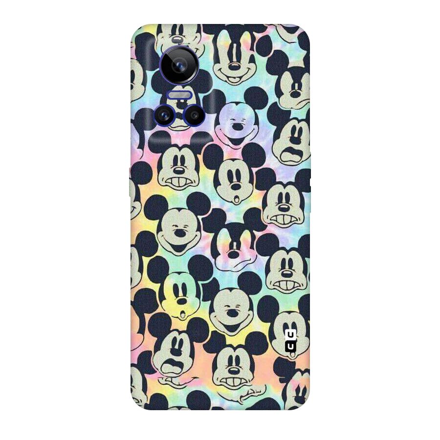 Fun Rainbow Faces Original Polycarbonate Back Case for Realme GT Neo 3